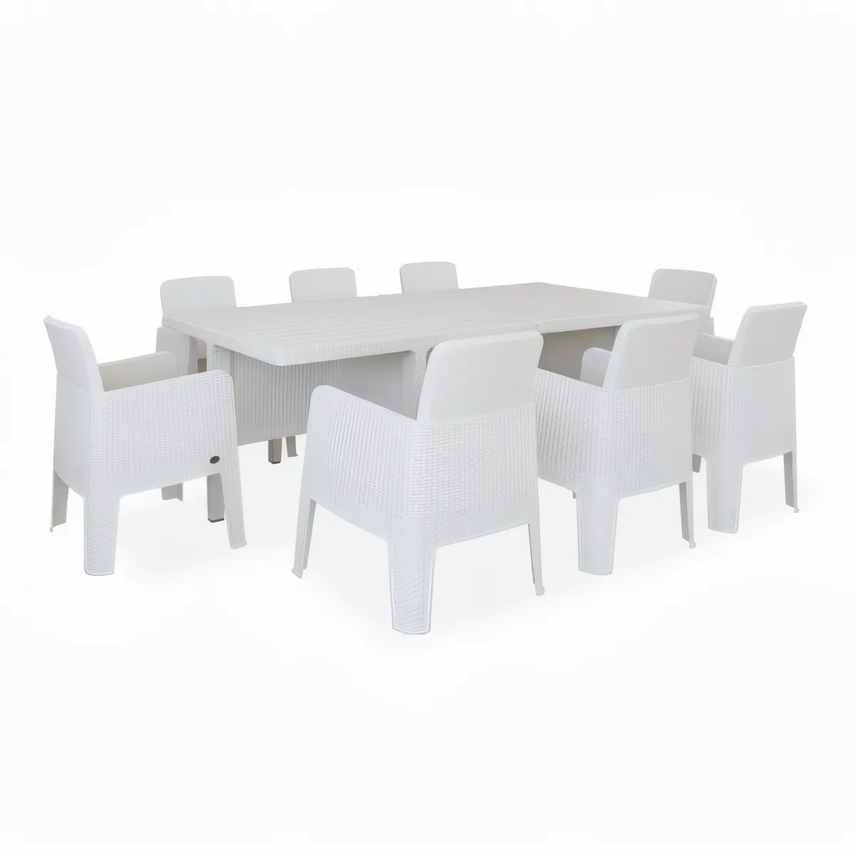 SALON GAMMARTH FAMILIALE 8P — Blanc
