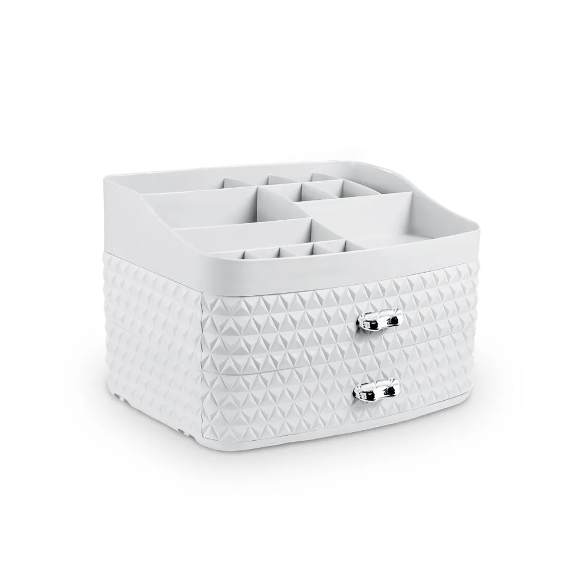 Organisateur-lady-diamant-2T-blanc-argent SOTUFAB