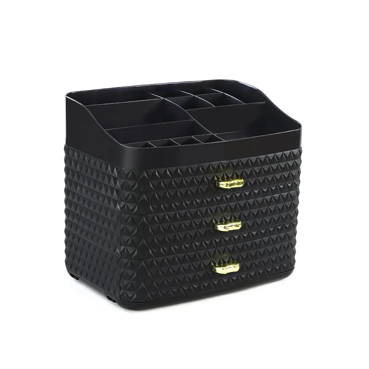 Organisateur-lady-diamant-3T-noir-doree SOTUFAB