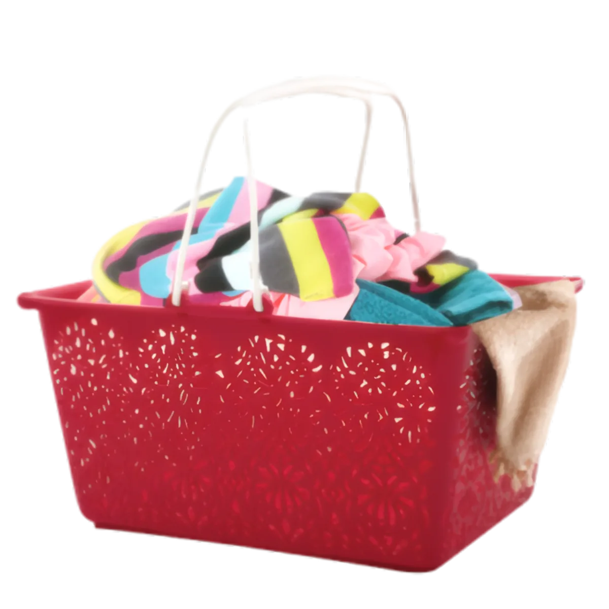 PANIER BAROQUE AVEC MANCHE