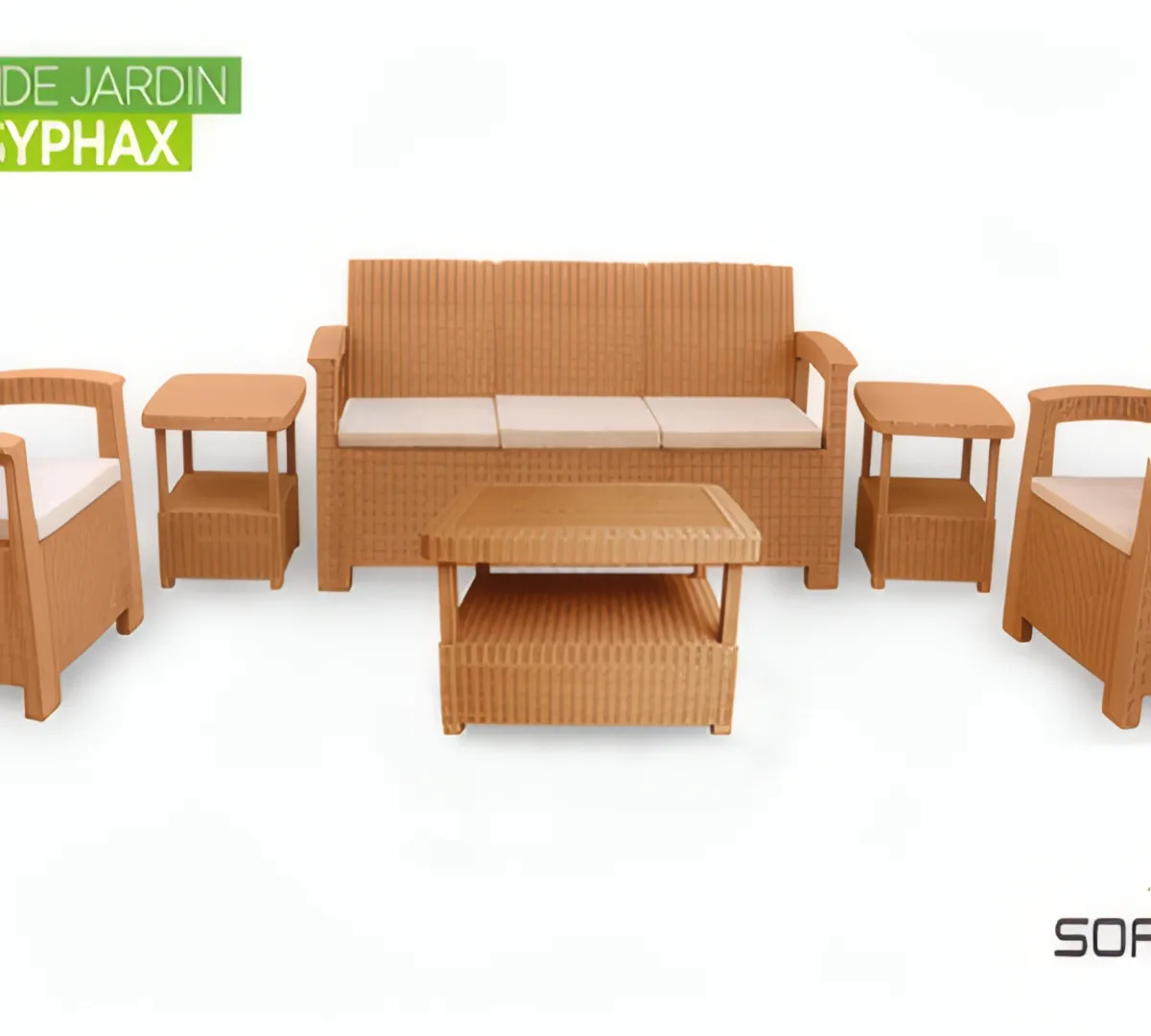 SALON SYPHAX 5 PLACES
